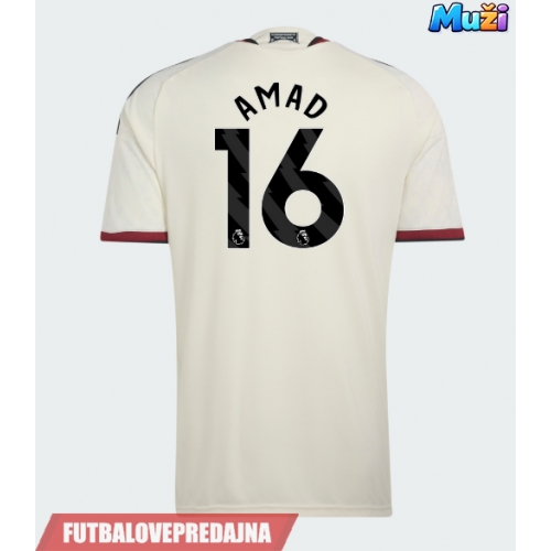 Lacne Muži Futbalové dres Manchester United Amad Diallo #16 2026-27 Krátky Rukáv - Tretina